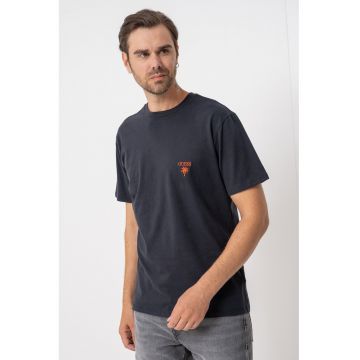 Tricou cu imprimeu logo pe partea din spate