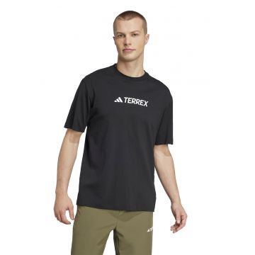 Tricou cu imprimeu logo pentru drumetii