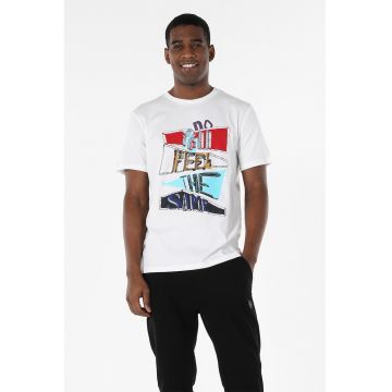 Tricou cu imprimeu text Tricou cu imprimeu text