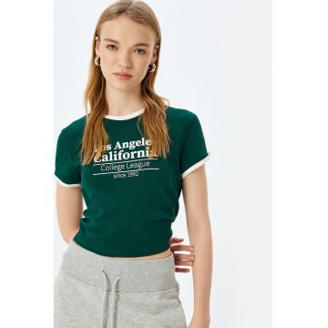 Tricou cu imprimeu text