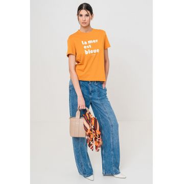 Tricou cu imprimeu text