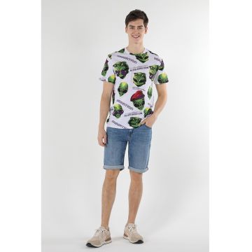 Tricou de bumbac cu imprimeu