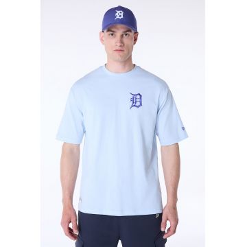 Tricou de bumbac cu logo brodat