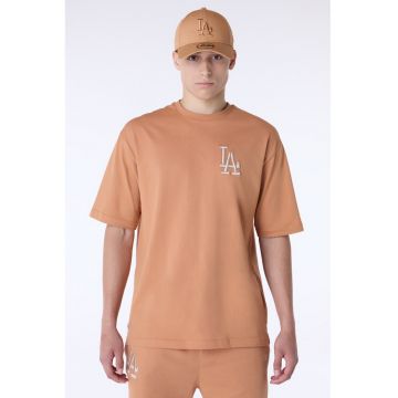 Tricou de bumbac cu logo pe piept