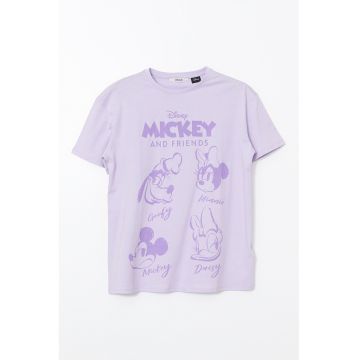 Tricou de bumbac cu Mickey mouse