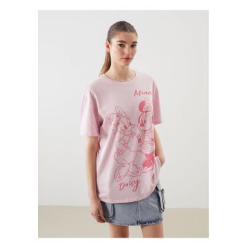 Tricou de bumbac cu Minnie Mouse