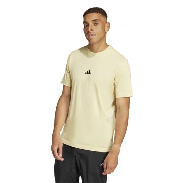 Tricou din bumbac cu broderie logo