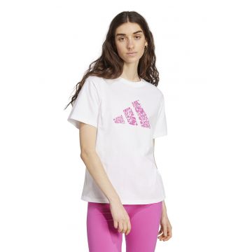 Tricou din bumbac cu imprimeu logo