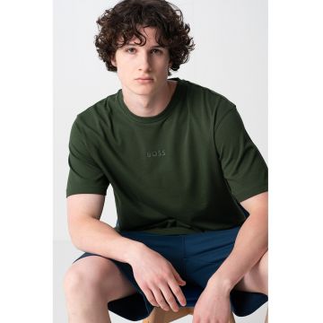 Tricou din bumbac cu logo