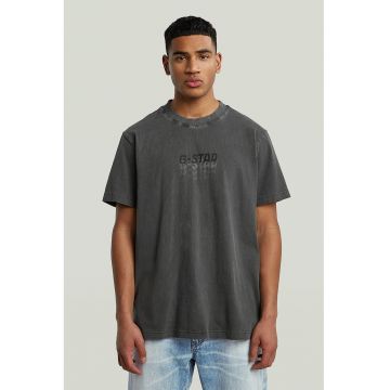 Tricou din bumbac organic cu decolteu la baza gatului