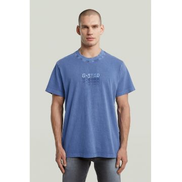 Tricou din bumbac organic cu decolteu la baza gatului