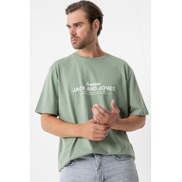 Tricou lejer cu imprimeu logo