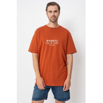 Tricou lejer cu maneci cazute