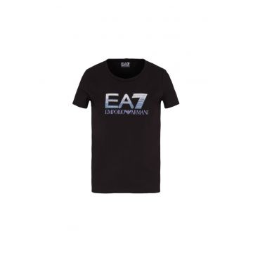 Tricou  pentru Femei - 7W000183-AF10373-UC001 - Negru