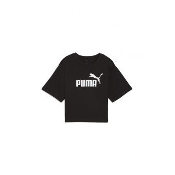 Tricou  pentru Femei - ess cropped no 1 logo relaxed tee - 684972-01 - 2XS INTL - Negru