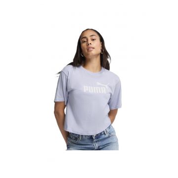 Tricou  pentru Femei - ess cropped no 1 logo relaxed tee - 684972-47 - 2XS INTL - Mov