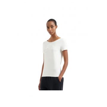 Tricou  pentru Femei - w handwritten tee crossover - 7W000184-AF10373-U0005 - Alb