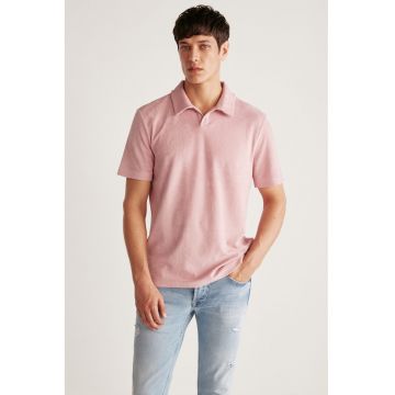 Tricou polo cu model uni