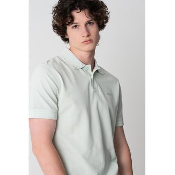 Tricou polo de bumbac pique