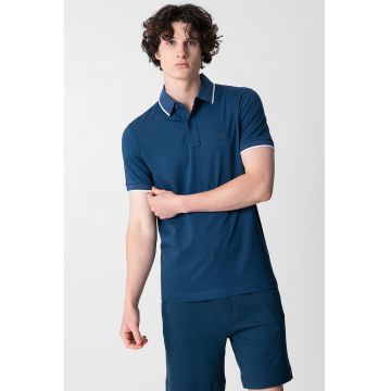 Tricou polo slim fit