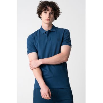 Tricou polo slim fit