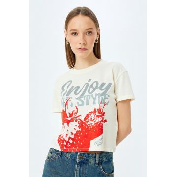 Tricou regular fit cu imprimeu grafic