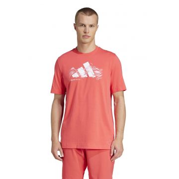 Tricou regular fit cu logo
