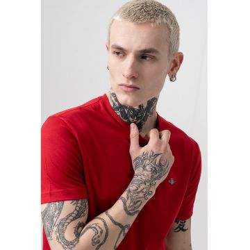 Tricou regular-fit din bumbac Shield