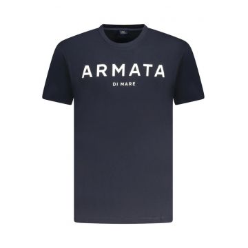 Armati Di Mare Tricou barbati din bumbac cu imprimeu text