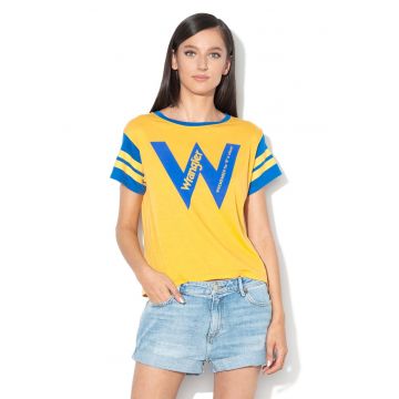 Tricou crop din amestec de modal