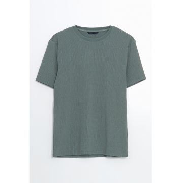 Tricou cu aspect texturat