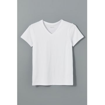 Tricou cu decolteu in V