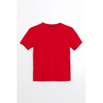 Tricou cu decolteu rotund