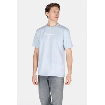 Tricou cu imprimeu text frontal