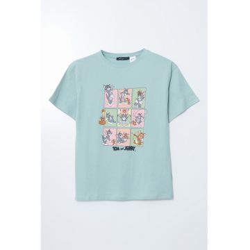 Tricou cu imprimeu Tom&Jerry