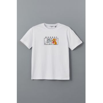 Tricou cu imprimeu Tom&Jerry