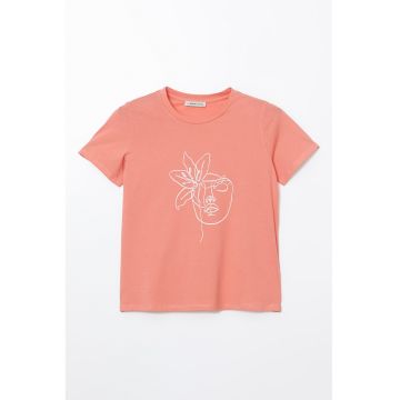 Tricou de bumbac cu imprimeu
