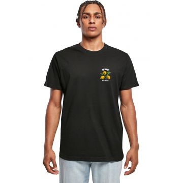 Tricou de bumbac cu imprimeu grafic discret