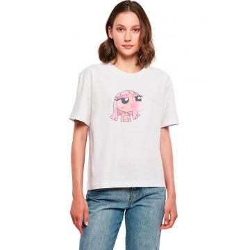 Tricou lejer cu detaliu cu imprimeu