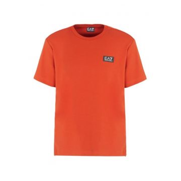 Tricou  pentru Barbati - m tape m tee ss zip - 7M000516-AF14616-U3012 - 128 CM - Rosu