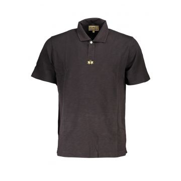 Tricou polo barbati - cu mini logo brodat pe centru - Regular Fit