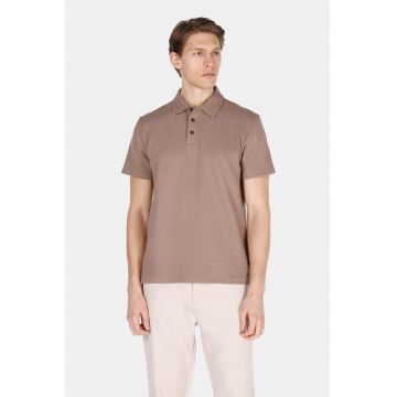 Tricou polo cu model uni