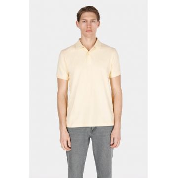 Tricou polo cu model uni