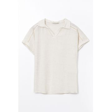 Tricou polo cu model uni