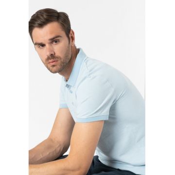 Tricou polo din material pique Refined