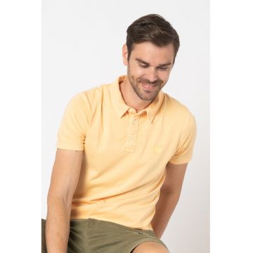 Tricou polo regular fit din bumbac Andba