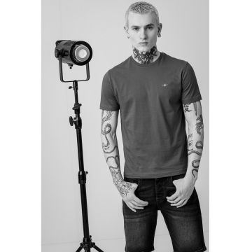 Tricou regular-fit din bumbac Shield