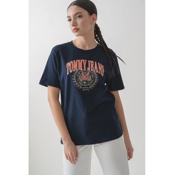 Tricou relaxed fit din bumbac