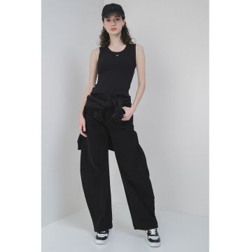 Tricou slim fit cu decolteu rotund