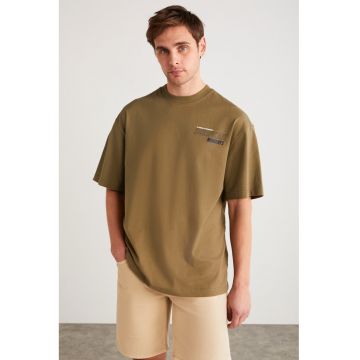 Tricou supradimensionat din bumbac Allen
